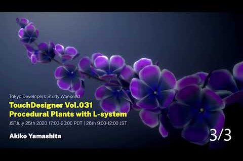 3/3 TouchDesigner Vol.031 Procedural Plants with L-system
