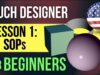 TouchDesigner Beginner Tutorial 1:  SOPs (Step-by-Step EASY + Annotations & Native English Speaker)