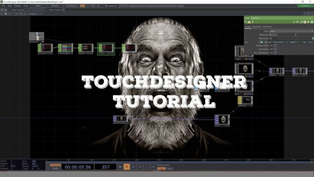 Create Endless Tunnel Animation Using Touchdesigner