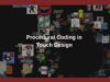 Procedural Coding in Touch Designer with Ian