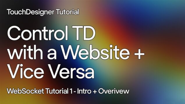 Web GUI for TouchDesigner – Component & Beginner Tutorial