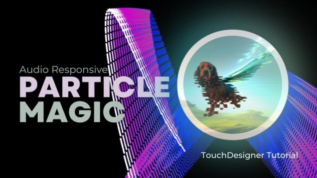Audio Reactive Particle Magic Wings in TouchDesigner