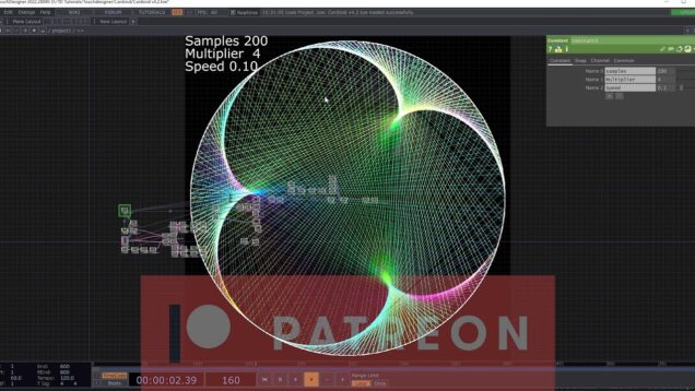 Parametrized Cardioid Geometrical Generative Artwork in Touchdesigner: Patreon Special