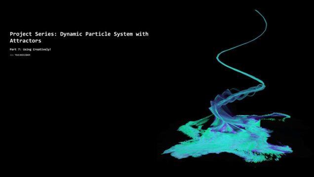 TouchDesigner Dynamic Particle System Part 7: Creative Uses!