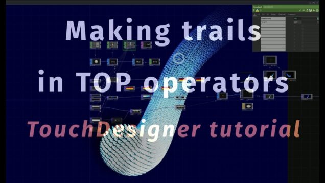 Instancing Trails without feedback in #touchdesigner