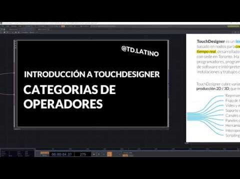 Introducción a TouchDesigner
