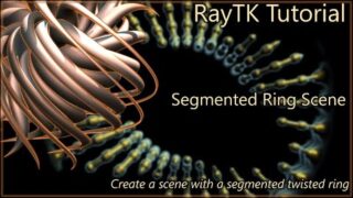 RayTK Scene: Segmented Ring Tutorial