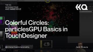 Colorful Circles: particlesGPU Basics in TouchDesigner
