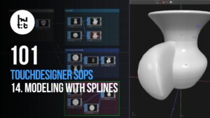 Demystifying TouchDesigner SOPs 14. Spline Modeling. Clay and CurveClay SOPs