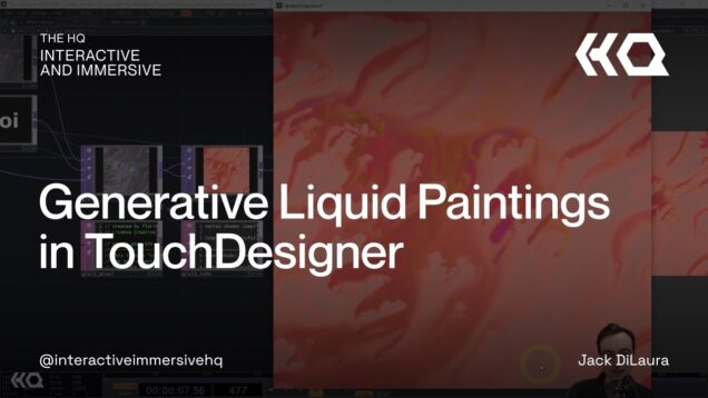 Generative Liquid Paintings in TouchDesigner