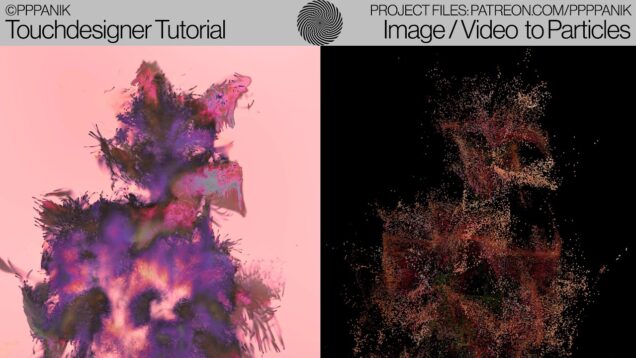 IMAGE / VIDEO TO PARTICLES – TOUCHDESIGNER TUTORIAL
