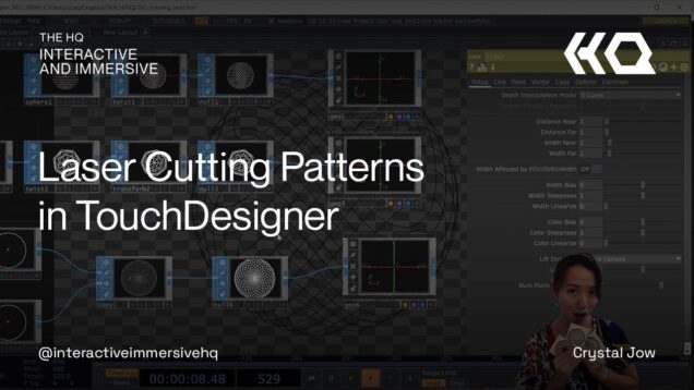 Laser Cutting Patterns in TouchDesigner