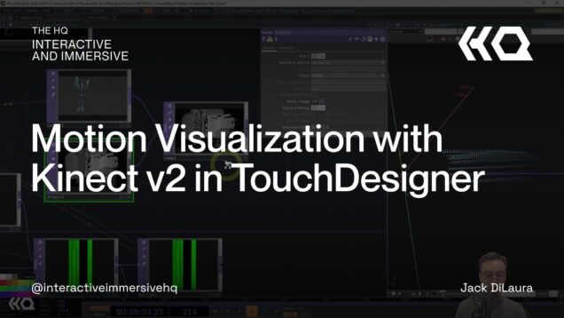 Motion Visualization with Kinect v2 in TouchDesigner