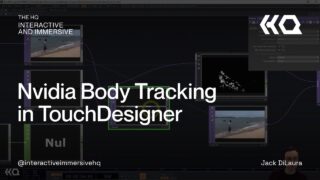 Nvidia Body Track CHOP in TouchDesigner