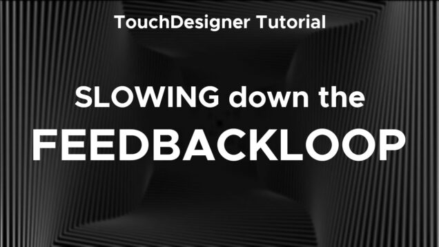Slowing down the feedbackloop! (Without lowering the FPS) – TouchDesigner Tutorial
