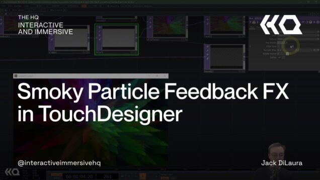Smoky Particle Feedback FX in TouchDesigner