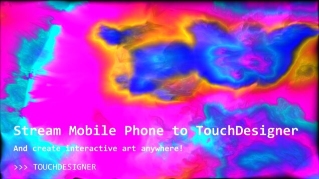 Stream iPhone Camera to TouchDesigner