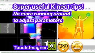 Super useful tips for using Kinect motion data in Touchdesigner🤩