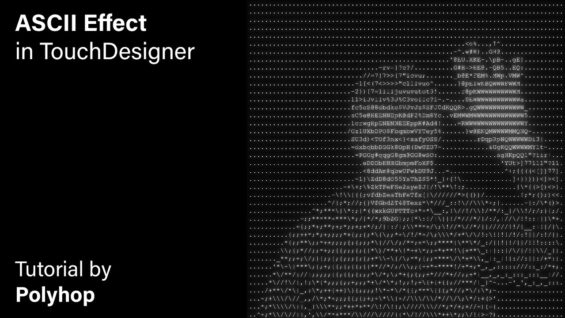 ASCII Effect in TouchDesigner