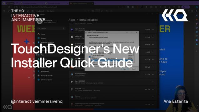 TouchDesigner’s New Installer Quick Guide