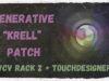 Generative "Krell" Patch 😎 #generativeart #touchdesigner #vcvrack #shorts