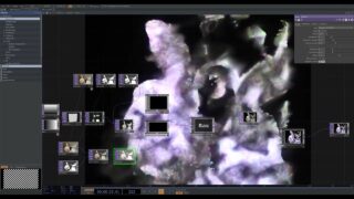 [TouchDesigner]particles GPU, feedback effects
