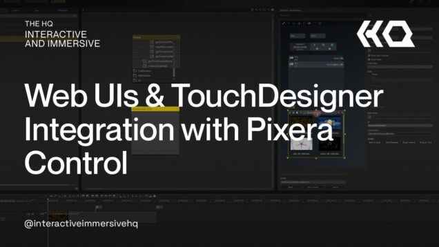 Web UIs & TouchDesigner Integration in Pixera Control