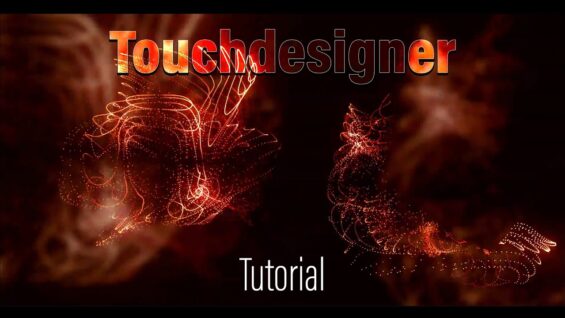 create this visual with TouchDesigner
