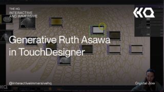 Generative Ruth Asawa in TouchDesigner