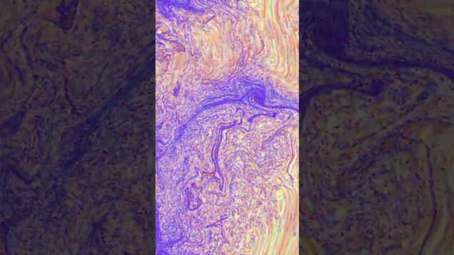Particles Fluid Painting – Everyday Challenge #generativeart #touchdesigner  #particlesystem