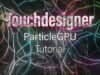 potential of ParticleGPU – create this animation art with TouchDesigner