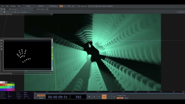 TouchDesigner – MediaPipe test