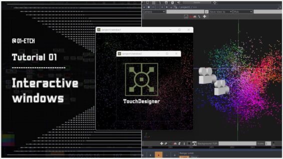Touchdesigner Tutorial 01 – Interactive Windows