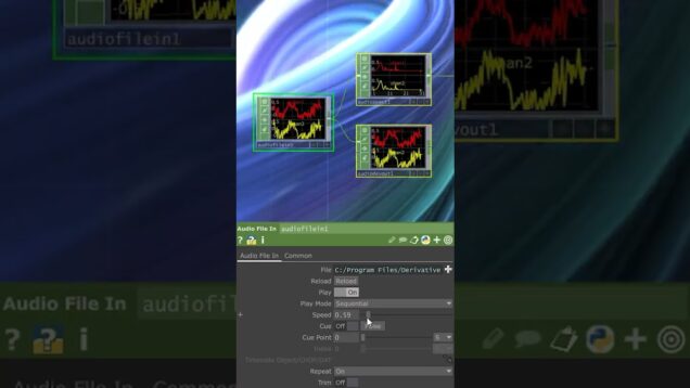 [Touchdesigner]Spectrum shape audiovisual #interactive #audiovisual #touchdesigner