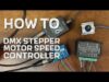 Tutorial: DMX Stepper Motor Speed Control with Touchdesigner and Arduino