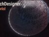 create a texture with displace for the geometry – touchdesigner