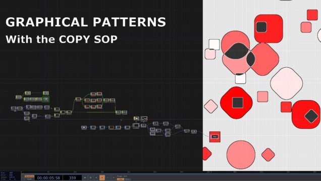 Graphical Pattern with CopySop in TouchDesigner