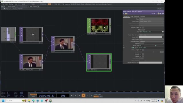 Touchdesigner輸出影片