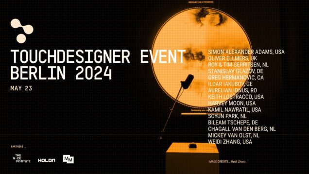 TOUCHDESIGNER EVENT BERLIN 2024 – DAY 2