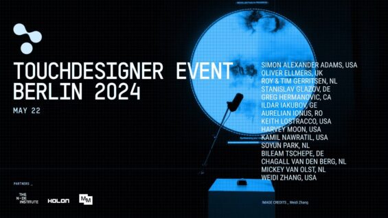 TOUCHDESIGNER EVENT BERLIN 2024 – DAY 1