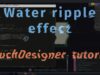 TouchDesigner | Realistic Pond with Interactive Refraction Effects