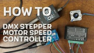 Tutorial: DMX Stepper Motor Position Control with Arduino and Touchdesigner