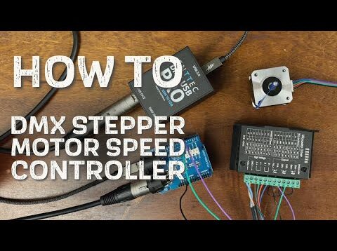 Tutorial: DMX Stepper Motor Position Control with Arduino and Touchdesigner