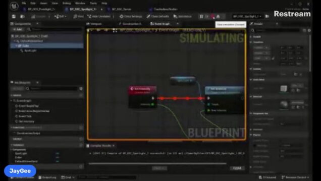 Unreal Engine 5.3 Controlling Lights With Touchdesigner OSC And DMX