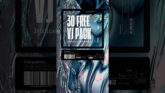 Free Vj Pack made on @TouchDesignerOfficial #touchdesigner #music