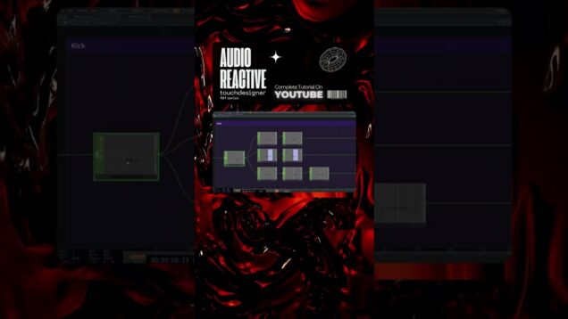 My first audio reactive tutorial is here @TouchDesignerOfficial #touchdesigner #audioreactive