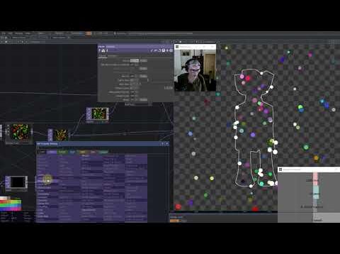 SDF collision particles in Touchdesigner