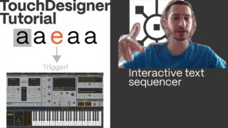 Text Sequencer Tutorial in #touchdesigner