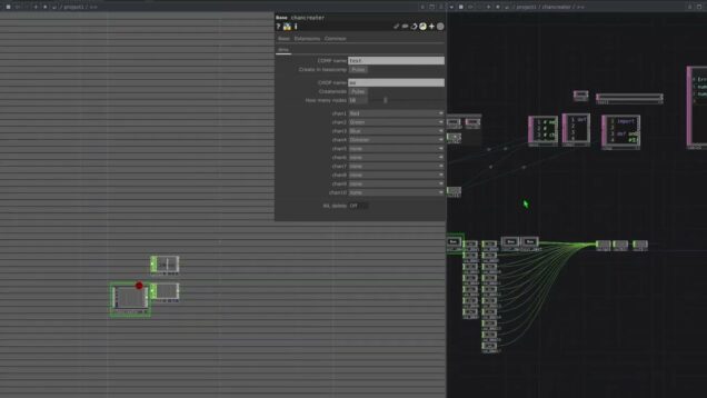 TouchDesigner Python chop生成