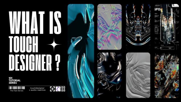 Touchdesigner Tutorial: Crystal Ribs for Y2K-inspired Poster Design and Animation